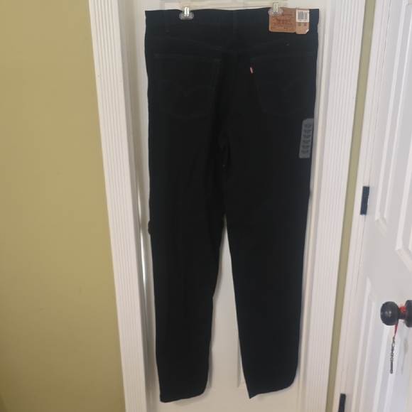 Levi's Other - Levi's Strauss Black Classic 550 Relaxed Black Jeans 42x40, NWT